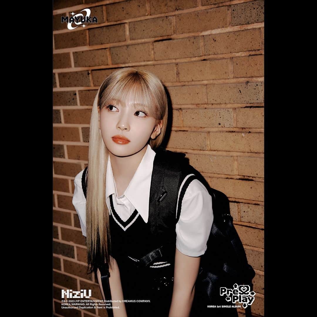 Niziさんのインスタグラム写真 - (NiziInstagram)「NiziU(니쥬) "Press Play" TEASER IMAGE 🎮  #MAYUKA #마유카  ▶️ 2023.10.30 MON 6PM (KST)  #NiziU #니쥬  #PressPlay #NiziU_PressPlay #HEARTRIS #NiziU_HEARTRIS #니쥬_PressPlay_한국데뷔」10月17日 0時01分 - niziu_info_official