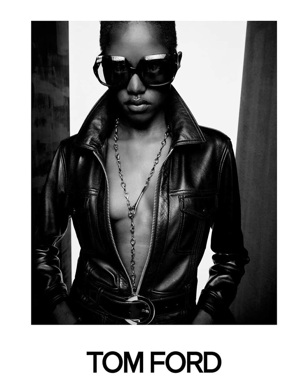 トムフォードのインスタグラム：「SUMMER 24  BY PETER HAWKINGS  PHOTOGRAPHER: ANTHONY SEKLAOUI MODEL: ALAATO JAZYPER LOOK: 45   #TOMFORDSUMMER24 #TOMFORD」