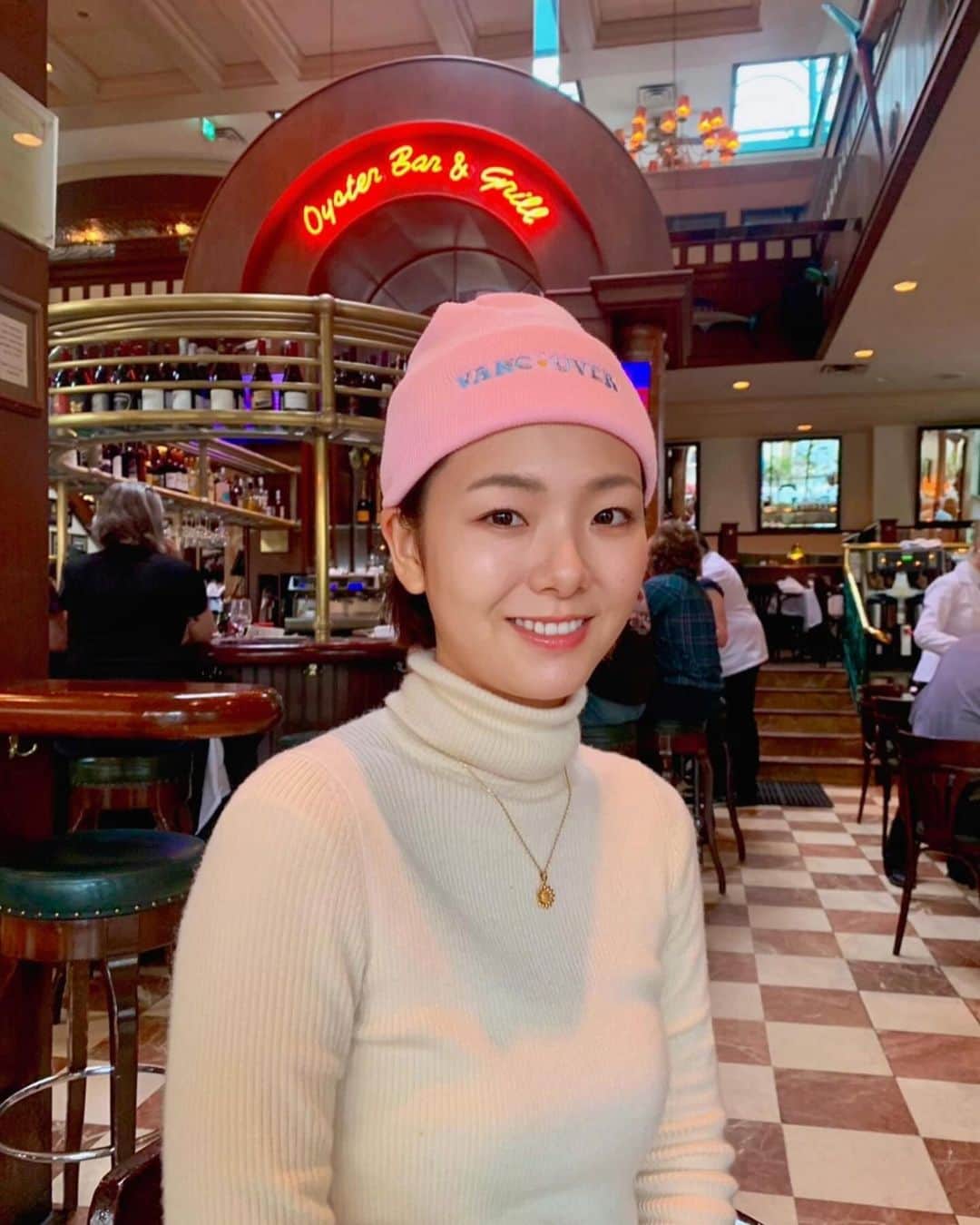 森万由子のインスタグラム：「素敵なレストラン🦪🦞🦐  良い思い出になった✨」