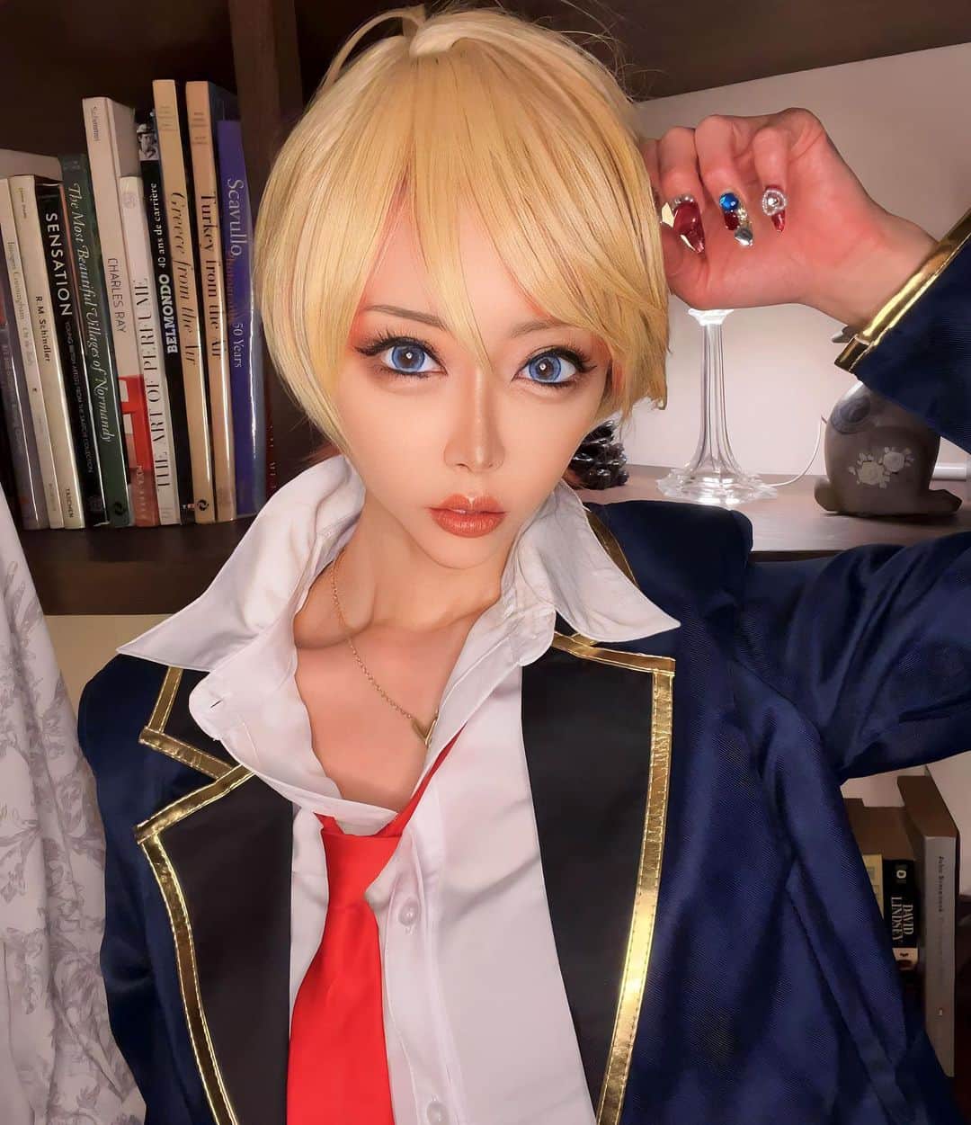 MIUさんのインスタグラム写真 - (MIUInstagram)「2023.10.15 星野アクア💎  #推しの子　#cosplay #コスプレ　#男装」10月17日 11時30分 - miu_sakurai_official