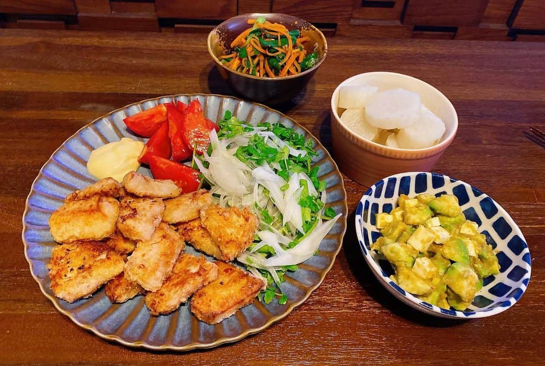 山崎ケイさんのインスタグラム写真 - (山崎ケイInstagram)「🍚 たまり献立  #献立」10月17日 11時48分 - kei_yamazaki_aisekistart