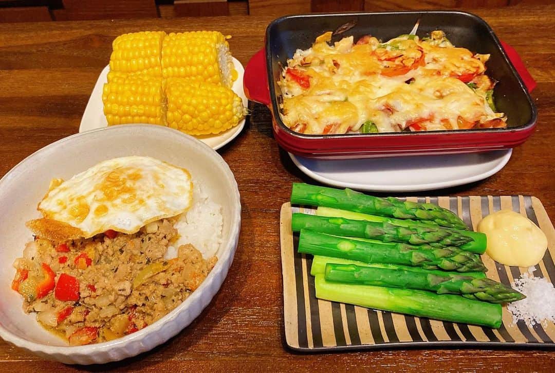 山崎ケイさんのインスタグラム写真 - (山崎ケイInstagram)「🍚 たまり献立  #献立」10月17日 11時48分 - kei_yamazaki_aisekistart