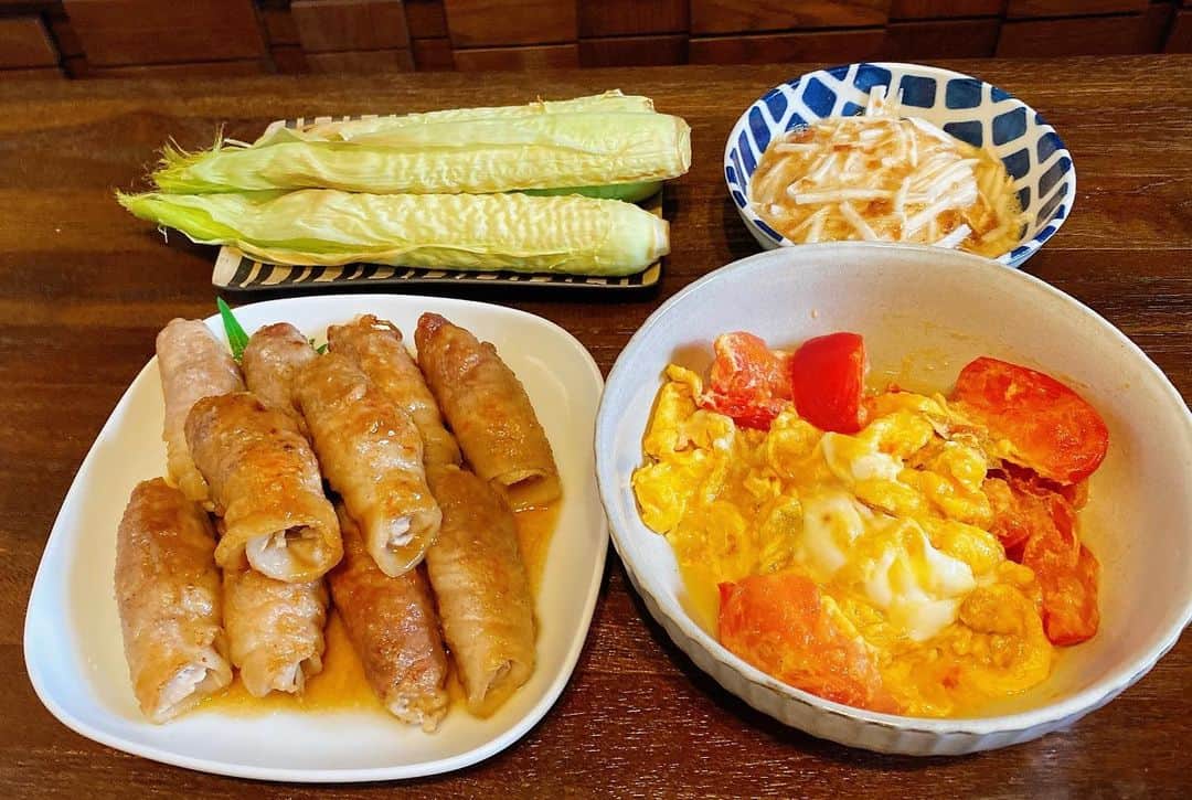 山崎ケイさんのインスタグラム写真 - (山崎ケイInstagram)「🍚 たまり献立  #献立」10月17日 11時48分 - kei_yamazaki_aisekistart