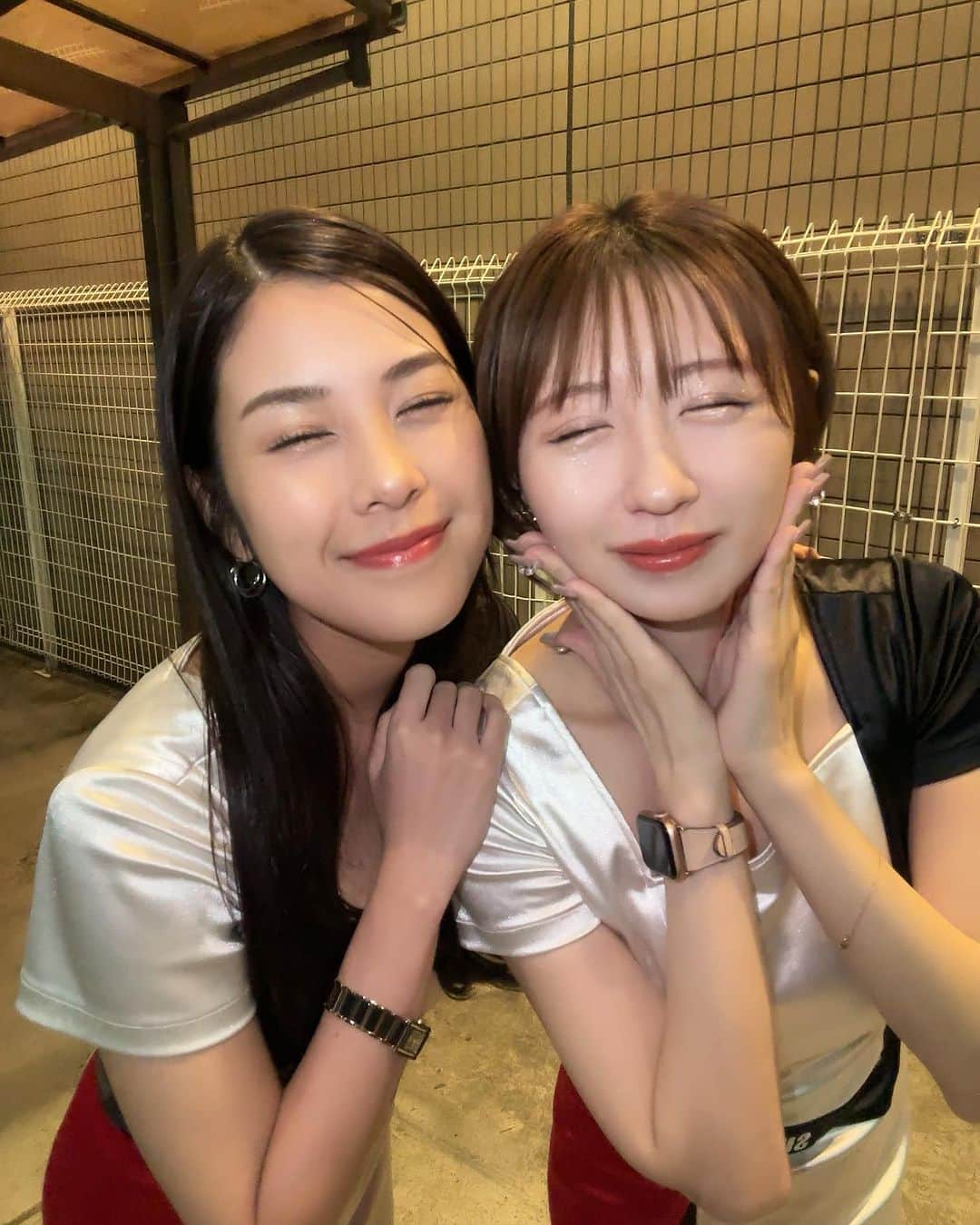 サニーデイガールズさんのインスタグラム写真 - (サニーデイガールズInstagram)「うっちーです💜先日久しぶりにまっちーとのダブル来店でした✌︎ やっぱりダブルだと時間の経過が早く感じます🤣いつも応援してくださる皆様、会いに来てくださってありがとうございました🥰」10月17日 11時49分 - sunnydaygirls