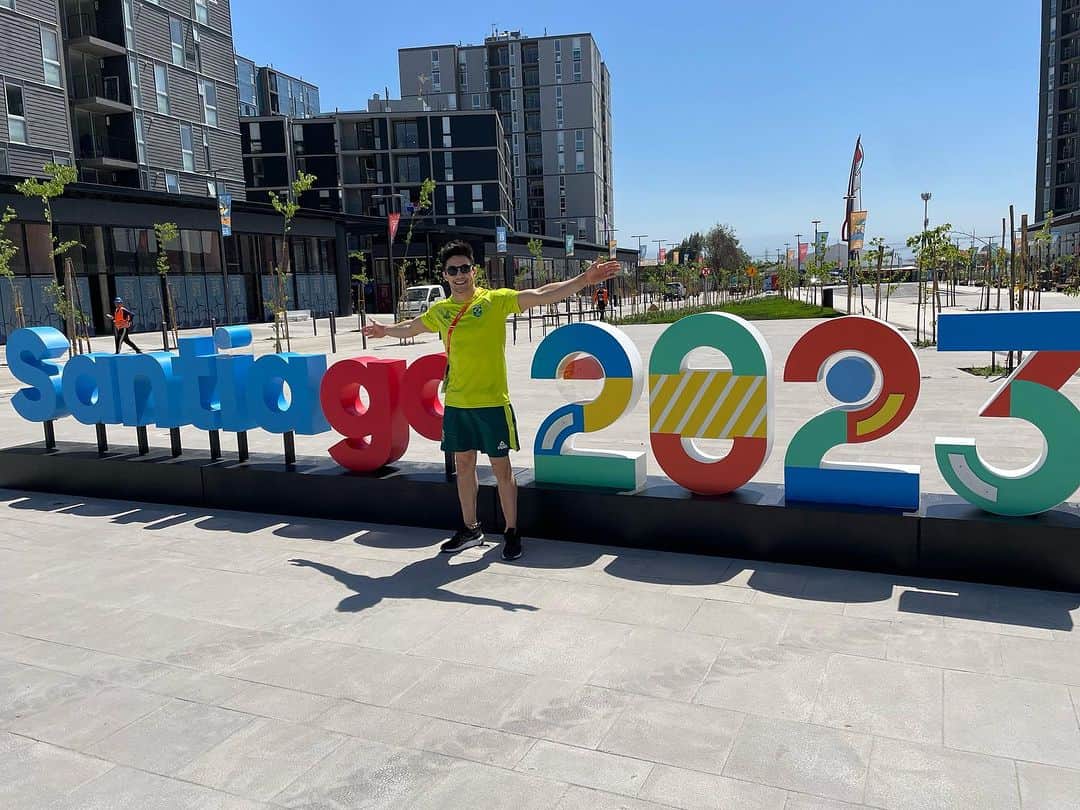 アルトゥール・オヤカワ・マリアノのインスタグラム：「Santiago 2023 #stgo2023」