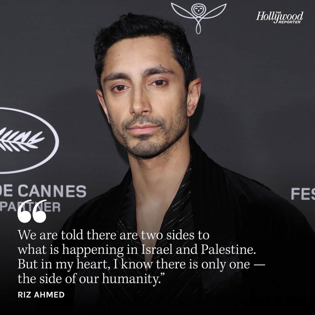 ハリウッド・リポーターのインスタグラム：「With the death toll in Gaza rising as Israel continues its military offensive, launched in response to Hamas‘ deadly terror attacks, #RizAhmed has made an emotional plea for the violence to come to an end: "The pain and fear so many are feeling is deep and real," he says. Click the link in bio for the actor's full statement.」