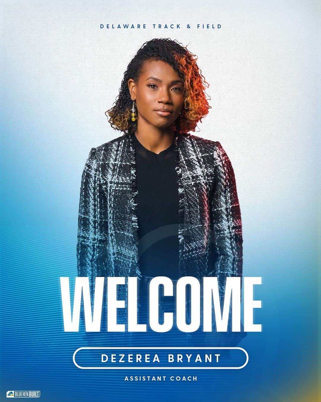 デズリア・ブライアントのインスタグラム：「Welcome to the flock 💙💛」
