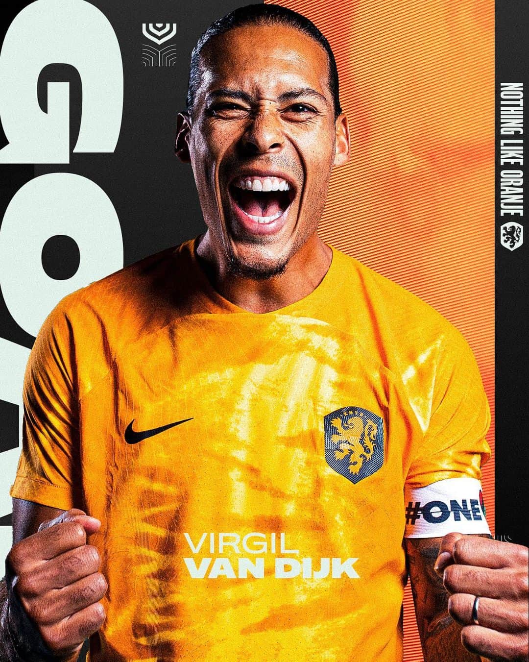 のインスタグラム：「THE CAPTAIN DOES IT!!! 🤯🤯🤯  #NothingLikeOranje #GRENED」