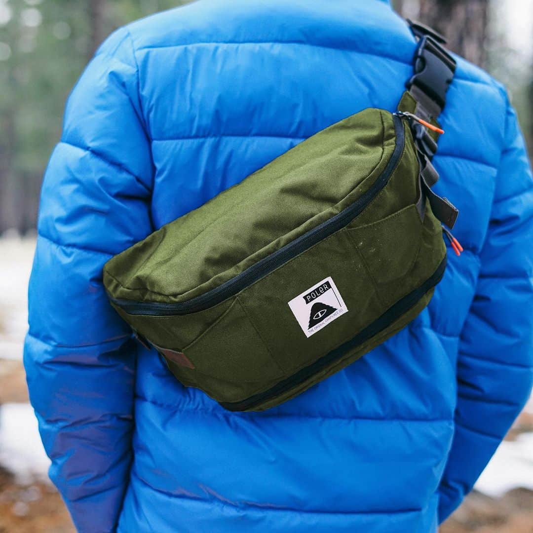 Poler Outdoor Stuffさんのインスタグラム写真 - (Poler Outdoor StuffInstagram)「The Hip N’ Bindle: A fanny pack that has the cargo capacity of a hungry pelican. From adventuring the great outdoors to storing your sunscreen at Disneyland, This bag gives you the security of knowing that you will never run out of space. #campvibes」10月17日 6時13分 - polerportland