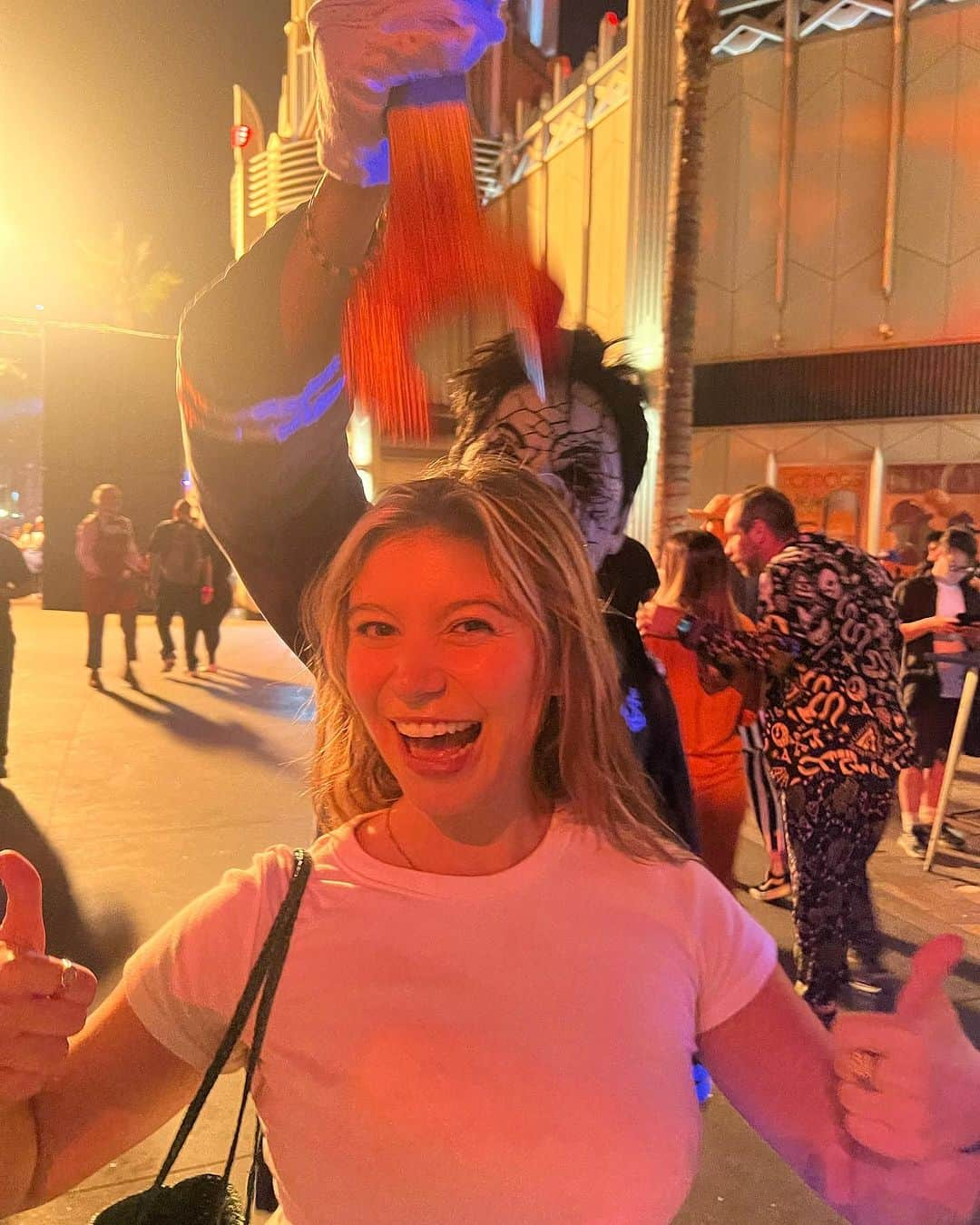 G・ハネリウスさんのインスタグラム写真 - (G・ハネリウスInstagram)「Went to @horrornights and got throughly spooked (thank u @unistudios for the tickets👻) #UniversalHHN」10月17日 6時29分 - ghannelius