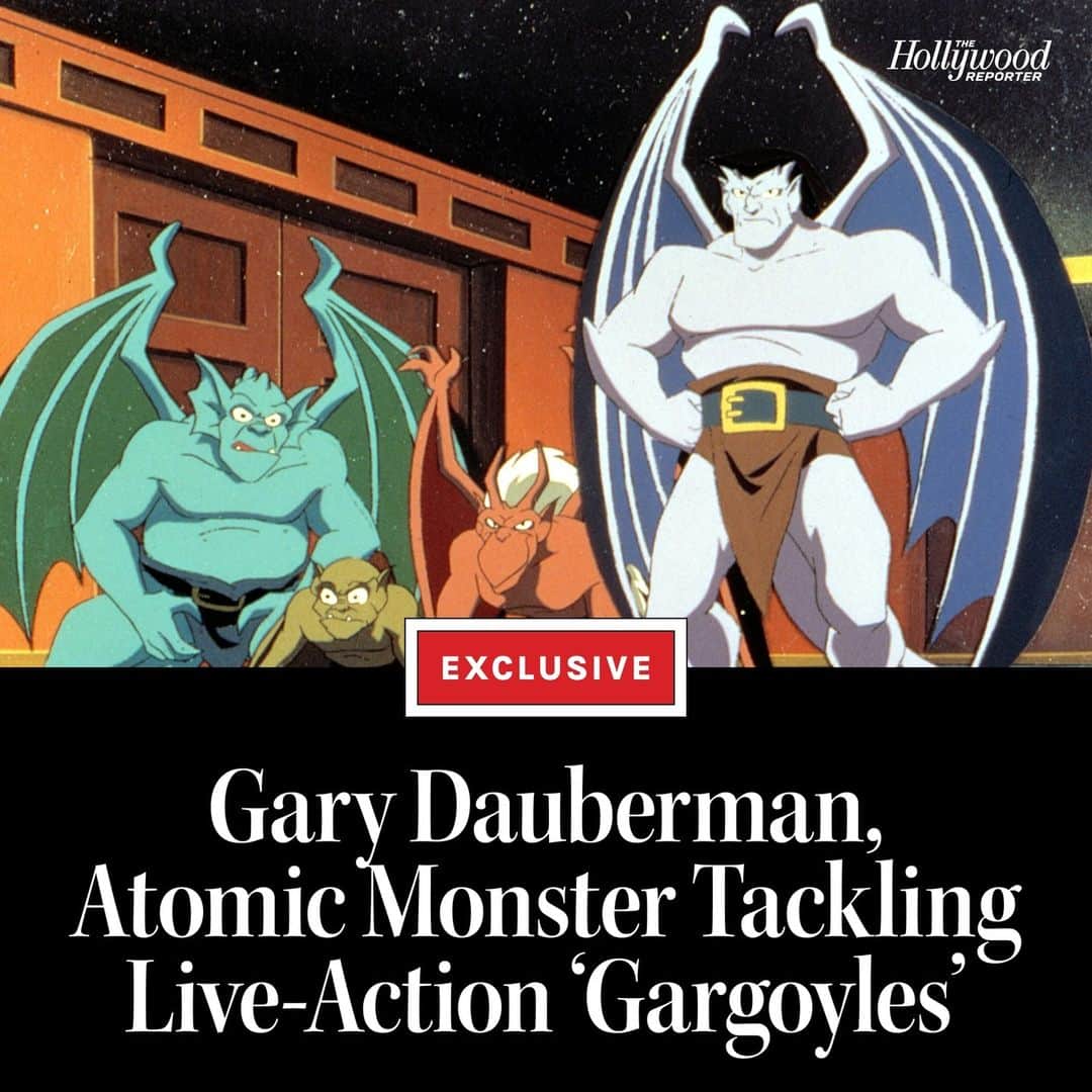 ハリウッド・リポーターのインスタグラム：「Almost 30 years after first appearing as an animated television series, #Gargoyles is taking flight once more, this time in live-action. ⁠ ⁠ Gary Dauberman and James Wan’s Atomic Monster banner, known for their collaborations on the hit #Annabelle horror movies, have teamed up to remake the 1990s cartoon as a live-action series for Disney+. Head to the link in bio for more details on the new adaption of the original 1994 series.」