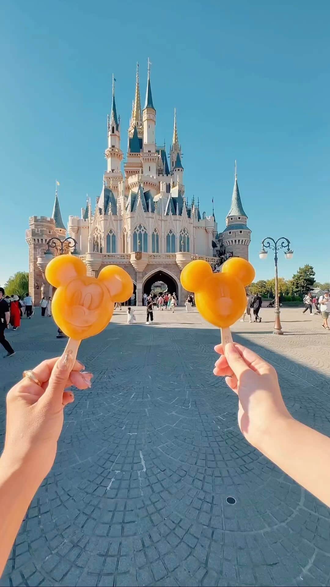 Earth Picsのインスタグラム：「@ayane7628 - Did you know that Tokyo Disneyland has seven areas, Adventureland, Westernland, Fantasyland, Tomorrowland, Critter Country, Mickey’s Toontown, and finally World Bazaar, which is totally original to Tokyo Disneyland?   🎥 @ayane7628  📍 Tokyo, Japan 🇯🇵」