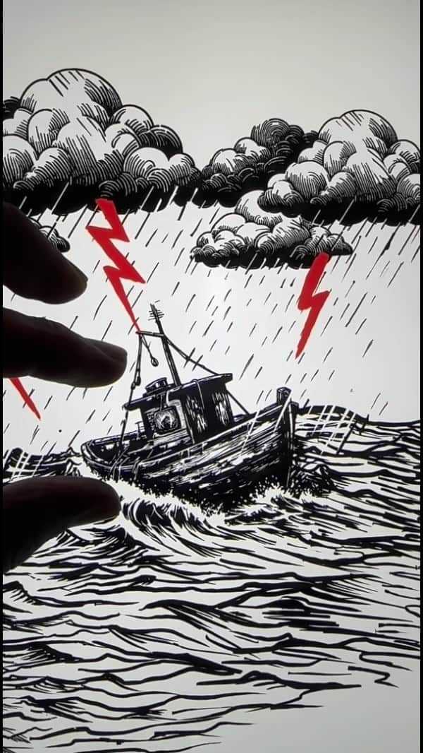 パール・ジャムのインスタグラム：「Released in 2013 as the final track of Pearl Jam’s tenth album, and later included in The Last of Us Part II score, check out how @paulyrib (raincloudstories on Tiktok) brought the “Future Days” lyrics to life in celebration of Lightning Bolt’s 10th anniversary.」