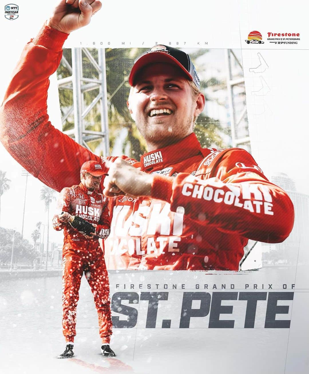 マーカス・エリクソンのインスタグラム：「St. Pete set the stage for an incredible season 👀  A look back at the 2023 @gpstpete」