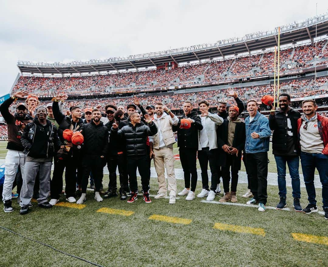 クチョ・エルナンデスさんのインスタグラム写真 - (クチョ・エルナンデスInstagram)「Linda experiencia. 🏈」10月17日 8時02分 - cuchohernandez