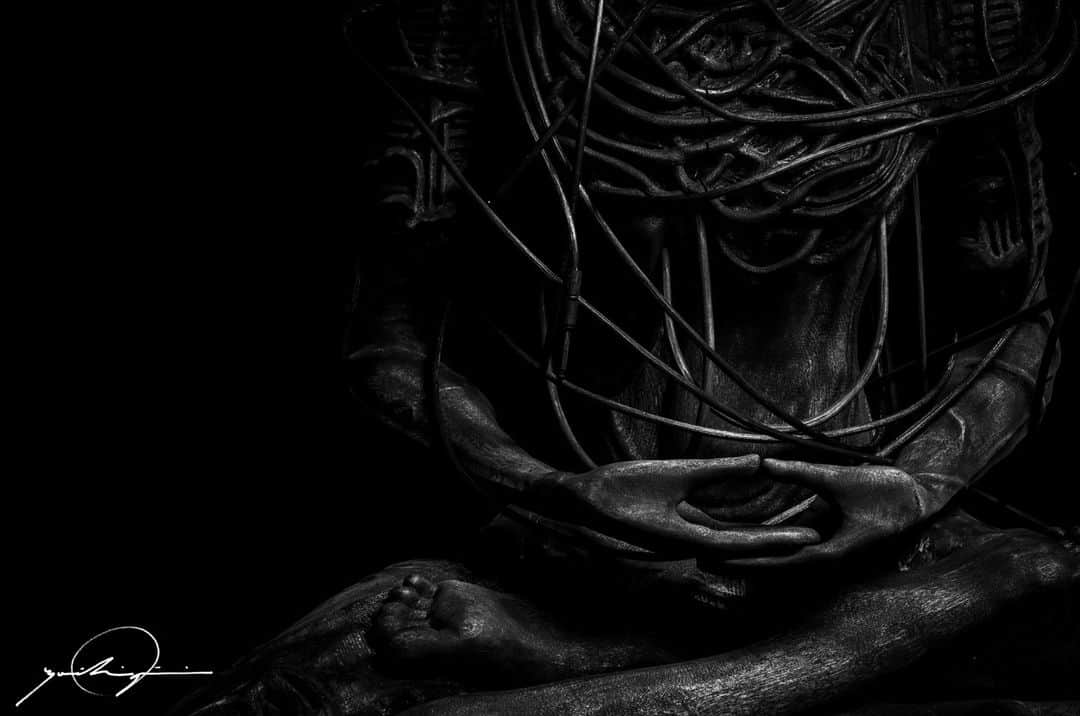 落合陽一のインスタグラム：「#objectorientedbodhisattva #yoichiochiai」