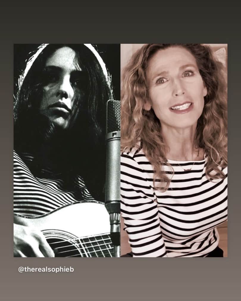 ロージー・オドネルのインスタグラム：「SOPHIE B HAWKINS - podcast drops today - #onward - wherever u get ur pods #sophiebHAWKINS」