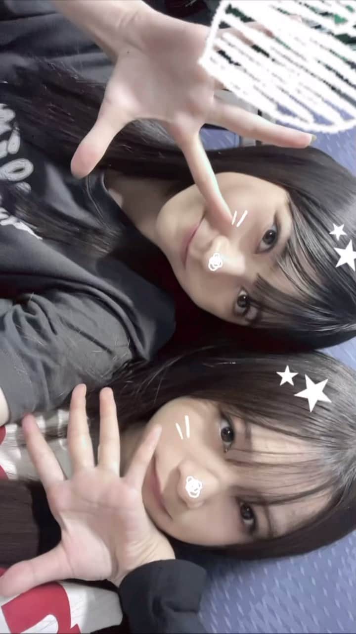 吉本麗南のインスタグラム：「enfp×istp‪‪‪‪☆ﾐ‪ 最後なんか言ってる^_^  #吉本麗南#08#ニコラ#nicola#ニコモ#fyp」