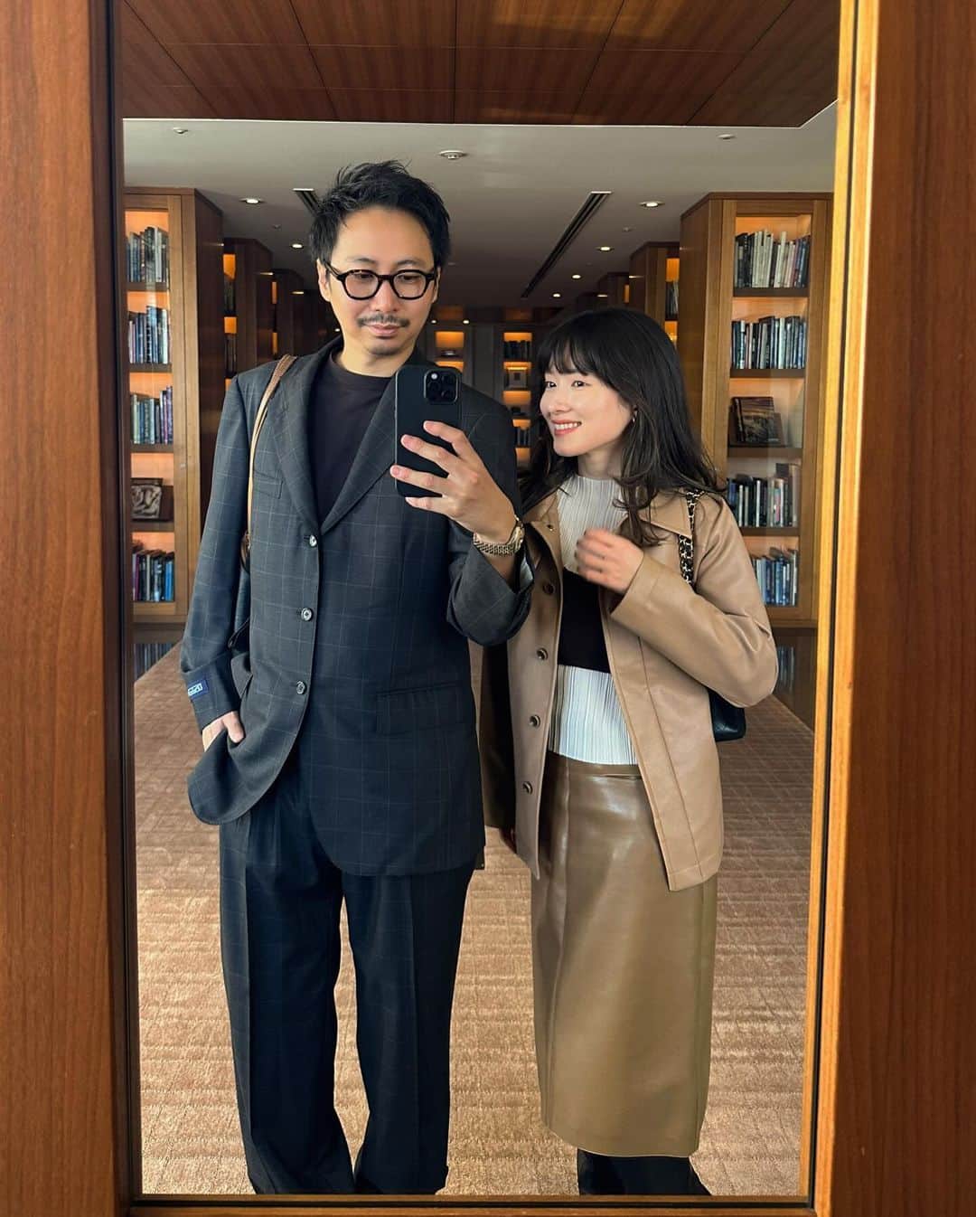 久保雄司のインスタグラム：「久しぶりにおしゃれしてランチへ🥂 Matoy おめでとう ありがとう会✨」