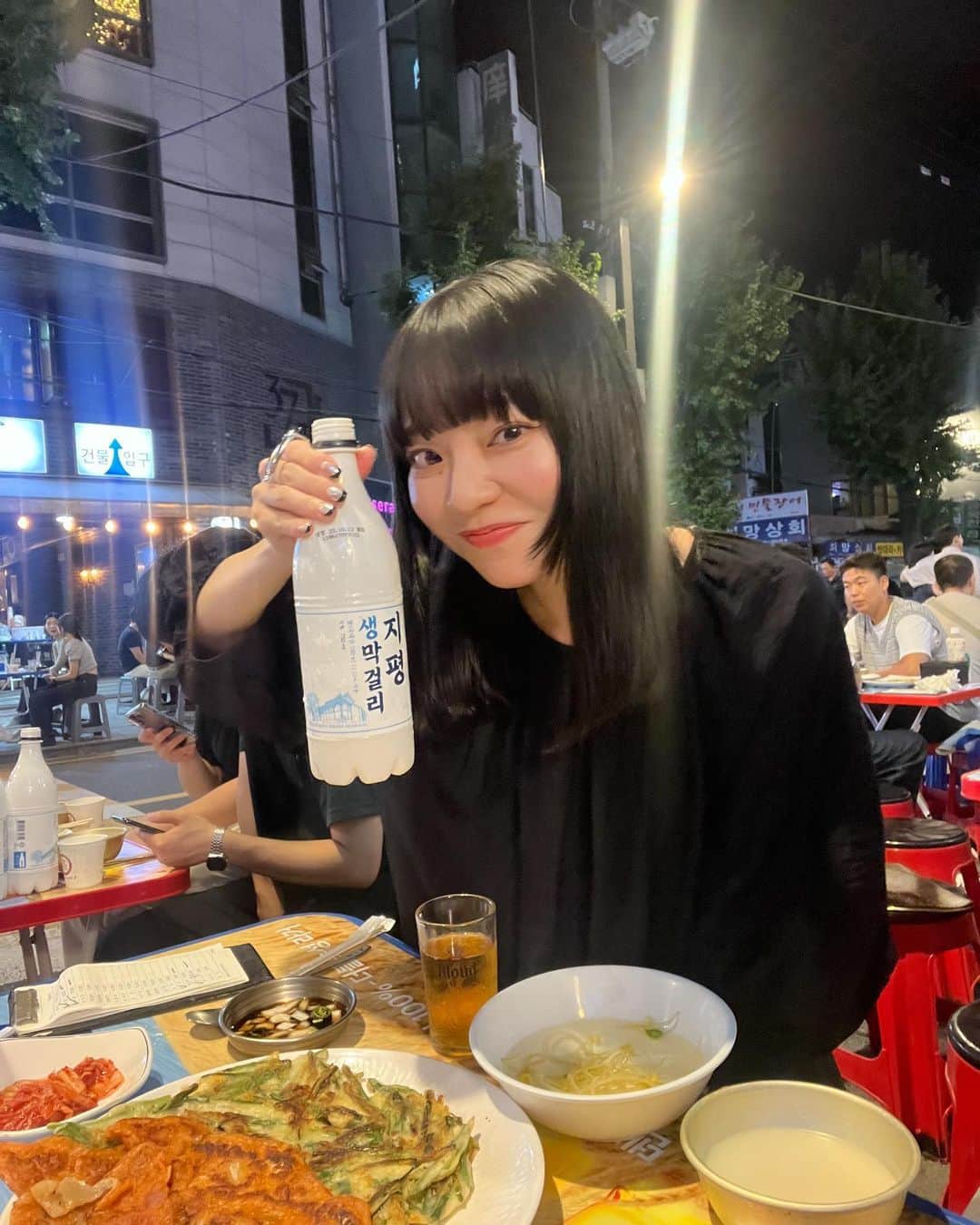 日浦もものインスタグラム：「韓国part2🇰🇷 ほぼ食べてる！」