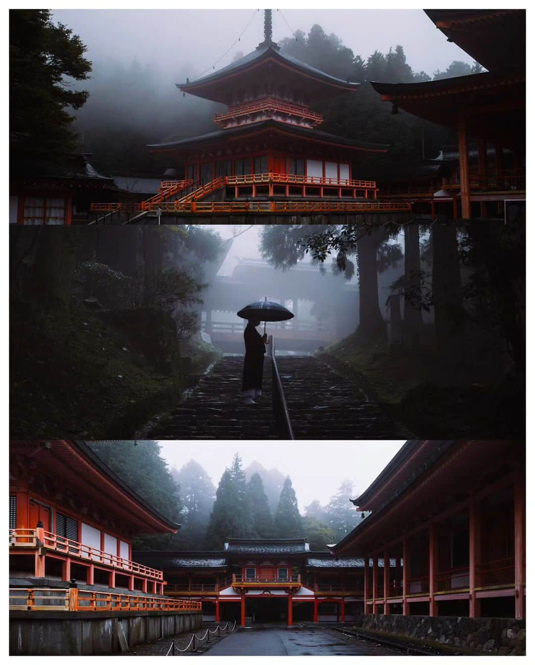 Takashi Yasuiのインスタグラム：「Shiga 🌁 October 2022  #延暦寺 #比叡山 #USETSU #USETSUpresets #unknownjapan #explorejapan #hellofrom #widenyourworld  #createexploretakeover #passionpassport  #MadeWithLightroom #vscofilm #huntgram #hbouthere #hbweekends #photocinematica #SPiCollective #ASPfeatures #reco_ig #TakashiYasui」