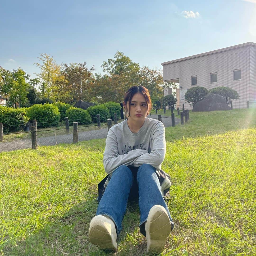 RUNA（竹田瑠奈）さんのインスタグラム写真 - (RUNA（竹田瑠奈）Instagram)「頭のリボンがかわいいだった日🎀🌳」10月17日 21時01分 - runacccc