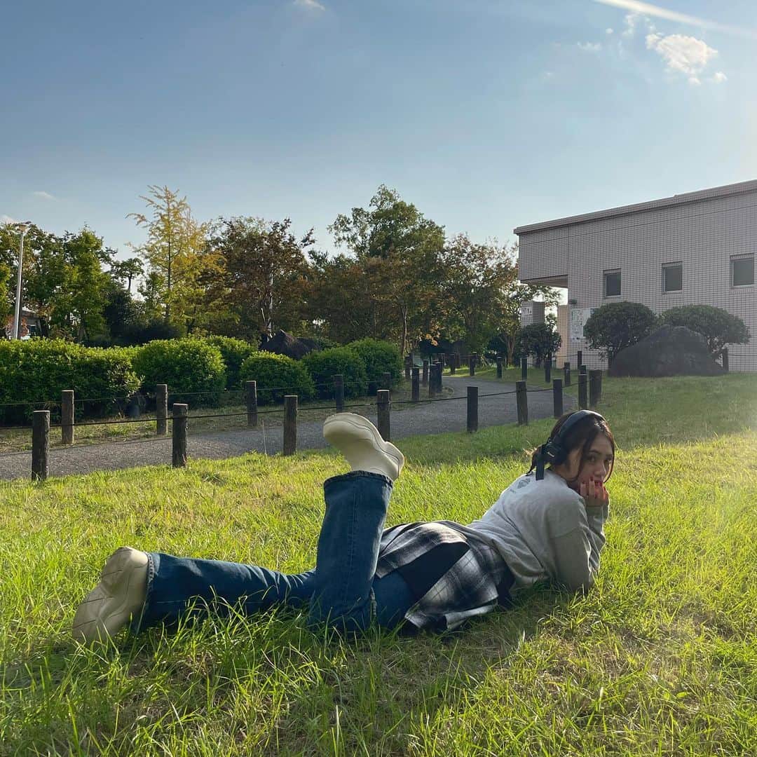 RUNA（竹田瑠奈）さんのインスタグラム写真 - (RUNA（竹田瑠奈）Instagram)「頭のリボンがかわいいだった日🎀🌳」10月17日 21時01分 - runacccc