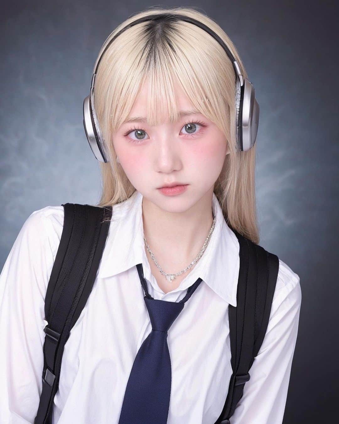 「SNOW」顔認識カメラアプリのインスタグラム：「@snow_japan AIハイティーン試させて頂きました♡韓国JKみたく可愛くなれておすすめです😋💕 #aiハイティーン  #pr」