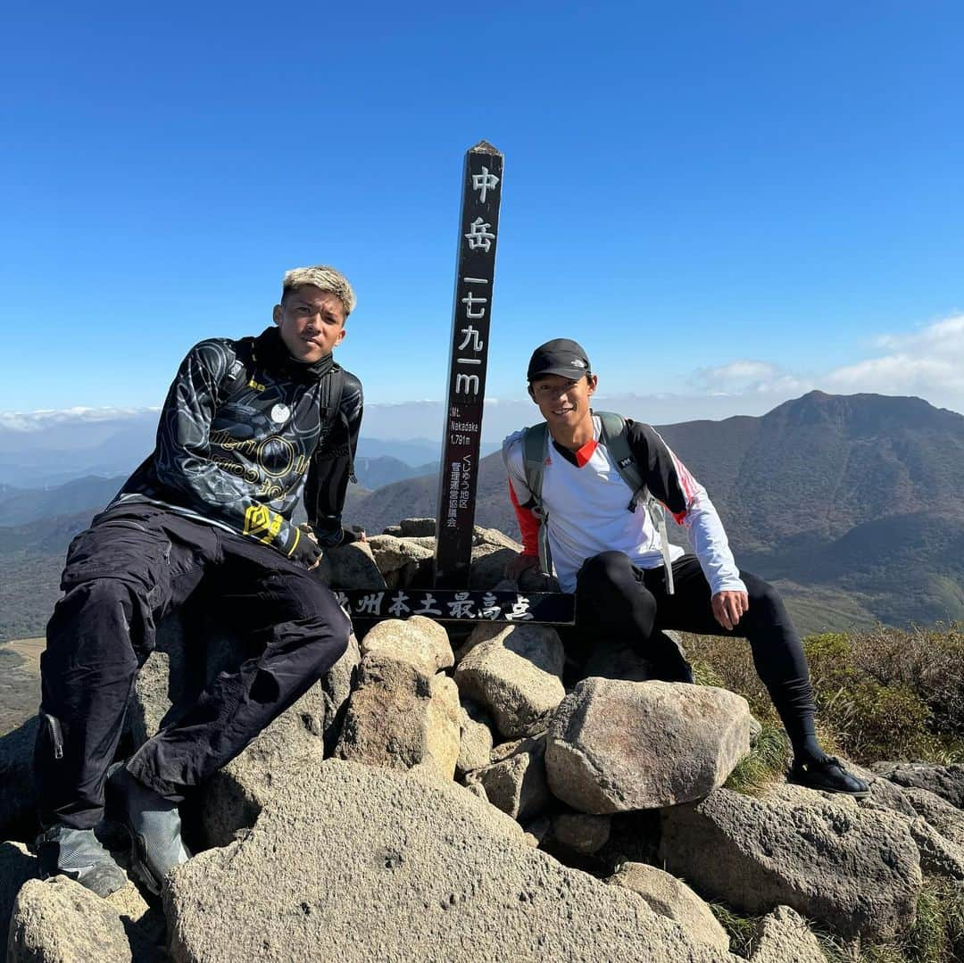 富樫敬真のインスタグラム：「⛰️最近魅了されてます。⛰️ ゆうきくんありがとうございました‼︎」