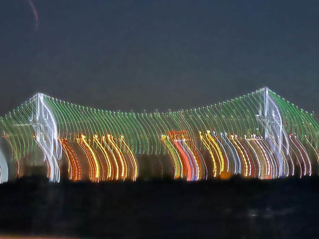 デヴィ・スカルノさんのインスタグラム写真 - (デヴィ・スカルノInstagram)「昨夜　日本橋「滝の広場」で落ち合い、モエ シャンドン号に乗りました。  涼しい夜風に吹かれながら、夜の東京を海から眺めて楽しみました。  皆さん、日本の真ん中、「日本橋」を通っても、橋桁を覗いた事はないでしょう。  橋上の美しい「麒麟」の姿も残念ながら高速道路で隠れてしまっています。  私も橋の下を通るのは初めて。昔の設計家は偉かったと思います、橋の裏側までとてもARTISTICでした。  昨夜は暖かく涼しい夜風に吹かれながら冷たいモエを傾け　笑いこけ、女性4人で愉快で幸せな時間を過ごしました。」10月17日 12時21分 - dewisukarnoofficial