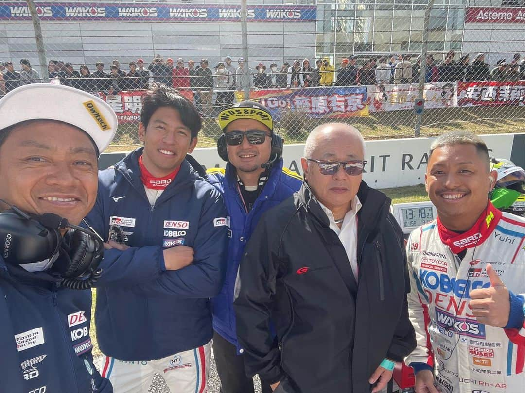 脇阪寿一さんのインスタグラム写真 - (脇阪寿一Instagram)「坂東親子  #supergt」10月17日 12時30分 - juichiwakisaka