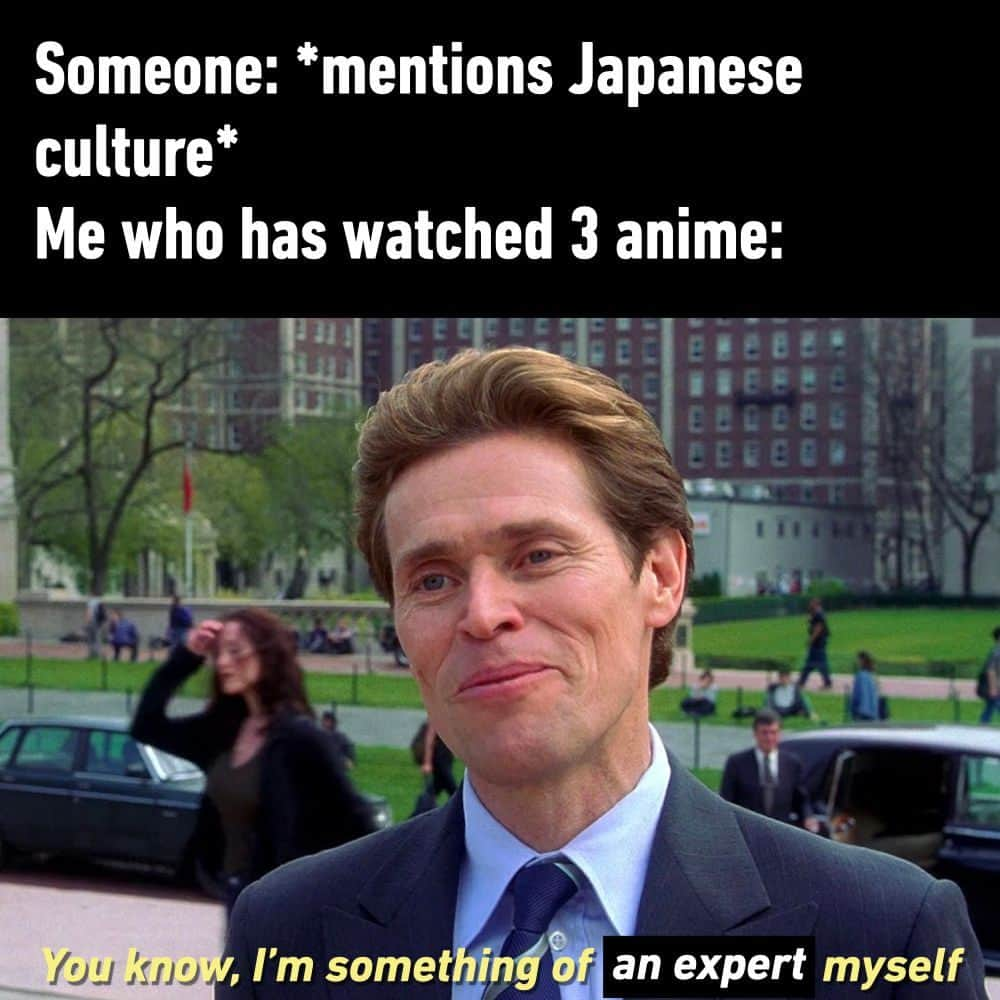 9GAGさんのインスタグラム写真 - (9GAGInstagram)「Anime ga suki desu #japanese #culture #anime #willemdafoe #memes #9gag」10月17日 13時00分 - 9gag