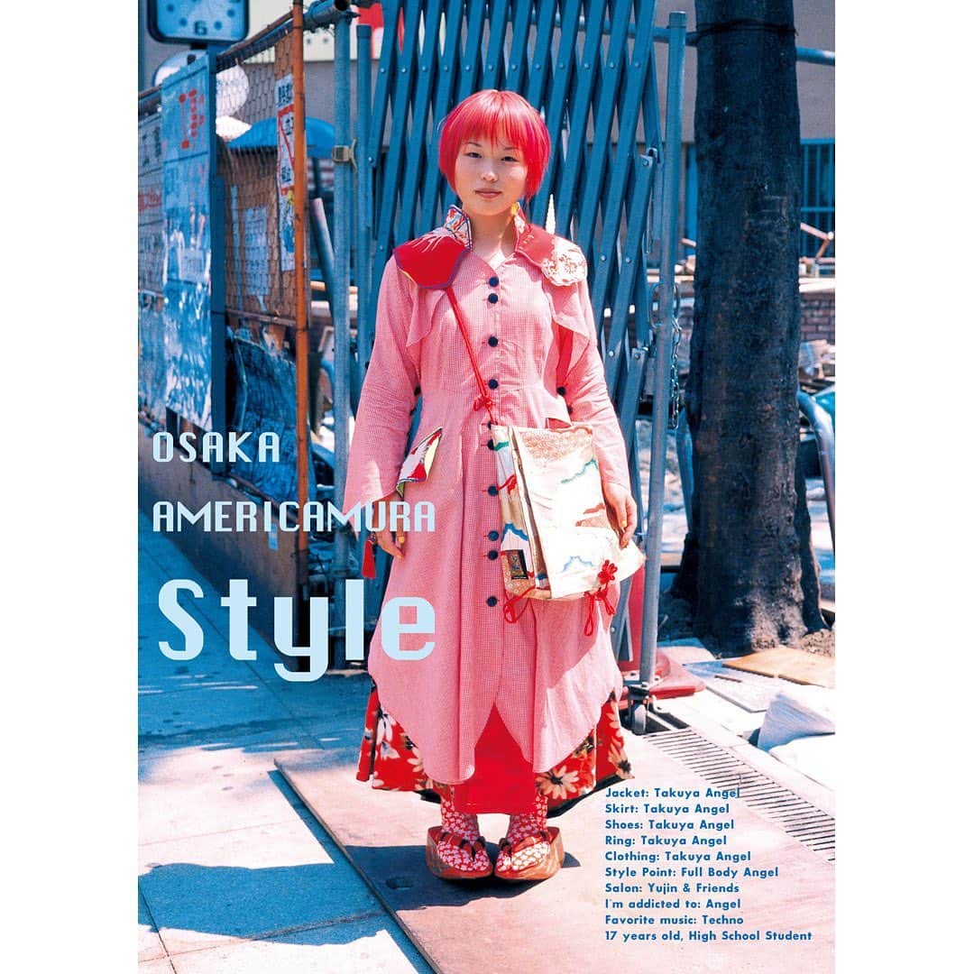 FRUiTSのインスタグラム：「FRUiTS No.003  English Edition Drop. FRUiTS No.003 takes to the streets of Ame-Mura (America Village) to capture the fashion of Osaka’s style conscious youth. Local brands 20471120 and Takuya Angel (who’s also interviewed) feature heavily in the fits, along with Comme des Garçons (mode style was big in ‘97), Beauty:Beast and the ever present Vivienne Westwood. Also featured is the first FRUiTS readers letters pages! A unique window into the lives of Japan’s original street fashion pioneers. Originally released: August 23rd, 1997  https://tokyofruits.com/」