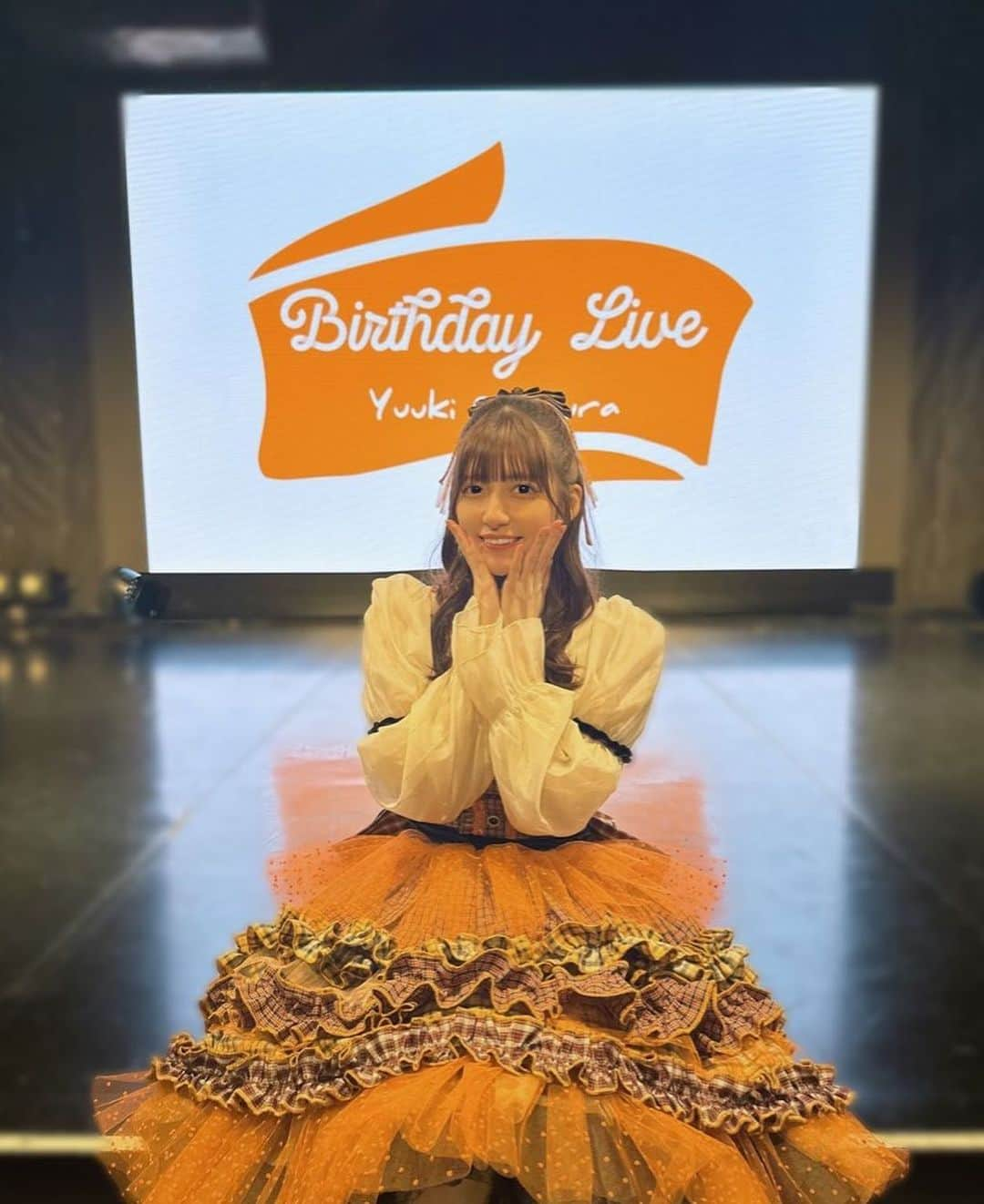 奥村優希さんのインスタグラム写真 - (奥村優希Instagram)「2023.10.15 奥村優希生誕祭🎂🧡  ありがとうございました✨ 胸がいっぱい！！  ケーキかわいいね🌼」10月17日 15時44分 - _yu_1006