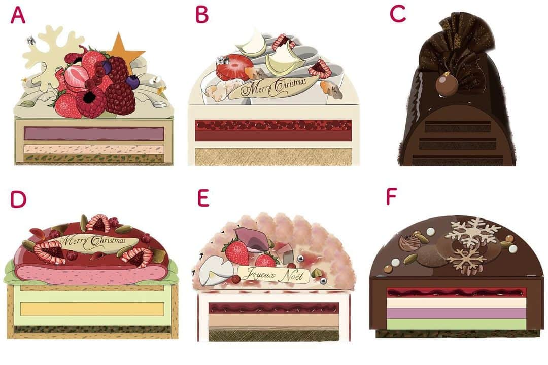 ISETAN PARK netさんのインスタグラム写真 - (ISETAN PARK netInstagram)「今年も見せます。伊勢丹新宿店クリスマスケーキ断面図🎂🍰    毎年このシーズンになると、SNSなどで話題に上るのが「クリスマスケーキの断面図」✨ 伊勢丹新宿店で取り上げてから10年になるのだそう・・・  当初はビジュアルとしての楽しさにご好評いただき、そのうち「家族みんなでのケーキ選びにかかせません」とのうれしいお声も❤💭  今回は「Forever Christmas」がテーマの伊勢丹新宿店でしか買えないケーキをチェック✔ 見えないところにもトキメキがある！クリスマスケーキの魅力を中の中の魅力まで🎂🍰    続きは @isetan_shinjuku ストーリー「🎄クリスマス」またはこちら▼  https://www.mistore.jp/shopping/feature/foods_f2/xmas_picture_cake_f.html    🛒ご予約承り期間：～12月13日(水)午後8時  ※ご注文はオンラインストアのみとなります。  ※お渡しは12月23日(土)、伊勢丹新宿店の店頭のみとなります。  ※各商品、準備数に達し次第ご予約終了となります。予めご了承ください。    A. ＜ラ ブティック ドゥ ジョエル・ロブション＞ノエル ピスターシュ フレーズ　8,640円  B. ＜リフェンリ＞イヴェール　5,400円  C. ＜パスカル・ル・ガック＞ビュッシュ ド ノエル ショコラ　7,020円  D. ＜フキアージュ＞ジャルダンピスタチオ　5,400円  E. ＜パティスリーレセンシエル＞Lhymne a lamour(リムネアラムール)　5,001円  F. ＜モンサンクレール＞カカオ ブラン　8,401円  G. ＜パティスリーヨシノリアサミ＞ボンスヴニール　5,973円  H. ＜トレカルム＞ノエル・マロン・リュバーブ　6,912円  I. ＜シャンドワゾー＞ブッシュショコラプラリネ　6,501円  J. ＜パティスリー ビガロー＞キャラメルバターサンドケーキ　6,801円  K. ＜パティスリー ロタンティック＞グレンドボヌール　6,501円    #クリスマスケーキ #クリスマスケーキ2023 #伊勢丹クリスマスケーキ #伊勢丹のクリスマス2023 #三越伊勢丹のクリスマス2023  #断面ケーキ #断面図 #断面イラスト #ケーキの断面 #断面好き #ケーキイラスト  #デパ地下 #クリスマスケーキご予約  #isetan #isetanshinjuku #이세탄 #신주쿠이세탄 #이세탄백화점 #イセタン #伊勢丹 #伊勢丹新宿 #新宿伊勢丹 #伊勢丹新宿店」10月17日 17時00分 - isetan_shinjuku