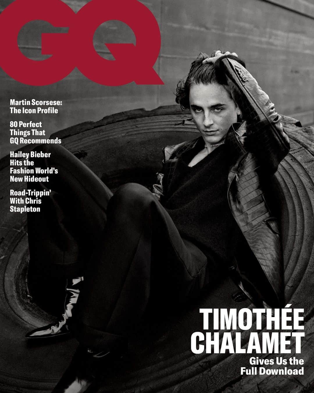 GQさんのインスタグラム写真 - (GQInstagram)「Presenting our November cover star Timothée Chalamet, and one of his five covers for this issue.  In the cover story, @tchalamet talks about how his "Dune: Part Two" co-star @austinbutler inspired his own work by challenging his commitment to acting.  “He takes the work incredibly seriously,” he says. “And I feel like I hadn’t seen that among someone my age, whether it was in drama school or on set, that did take the work that seriously but then after ‘cut’ wasn’t, you know, in some show of how seriously they took it—and instead is this tremendously affable, wonderful man.” Read the story at the link in bio.  Written by @danielvriley Photography by @cassblackbird Styled by @heidibivens Hair by @ward_hair_official Skin by @karinamilan__ Production by @boomproductions Set by @studio_hans_nyc」10月17日 21時50分 - gq
