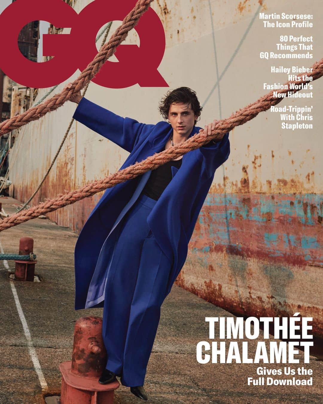 GQさんのインスタグラム写真 - (GQInstagram)「Presenting our November cover star Timothée Chalamet, and one of his five covers for this issue.  Three years ago, during the pandemic, @tchalamet’s life was spinning. He reveals to GQ for the first time how he felt alone with his budding fame; literally isolated, with no one around who could understand what was happening to him.   “I had spent a lot of time after high school with my head in the clouds, imagining a life as an actor, and totally oblivious to the life I was actually leading,” he said. “I was out of touch with an in-touch life. And during COVID, it flipped, and I was forced to become very in touch with my increasingly out-of-touch life. It was not good for me.” Read more at the link in bio.  Written by @danielvriley Photography by @cassblackbird Styled by @heidibivens Hair by @ward_hair_official Skin by @karinamilan__ Productionby @boomproductions Set by @studio_hans_nyc」10月17日 21時30分 - gq