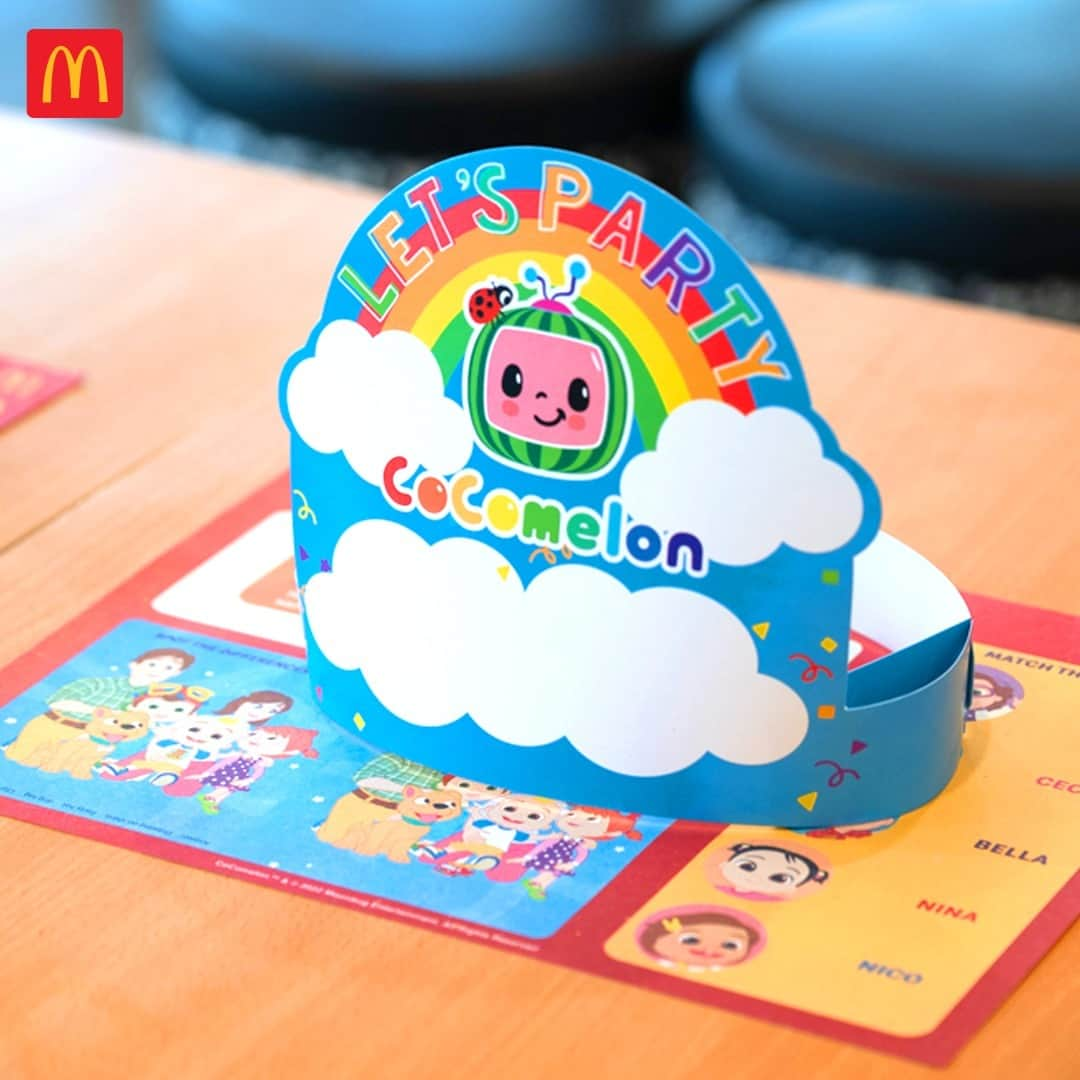 McDonald's Philippinesさんのインスタグラム写真 - (McDonald's PhilippinesInstagram)「Ain’t this the cutest party hat ever? 🥳 Book your party now!」10月17日 16時00分 - mcdo_ph