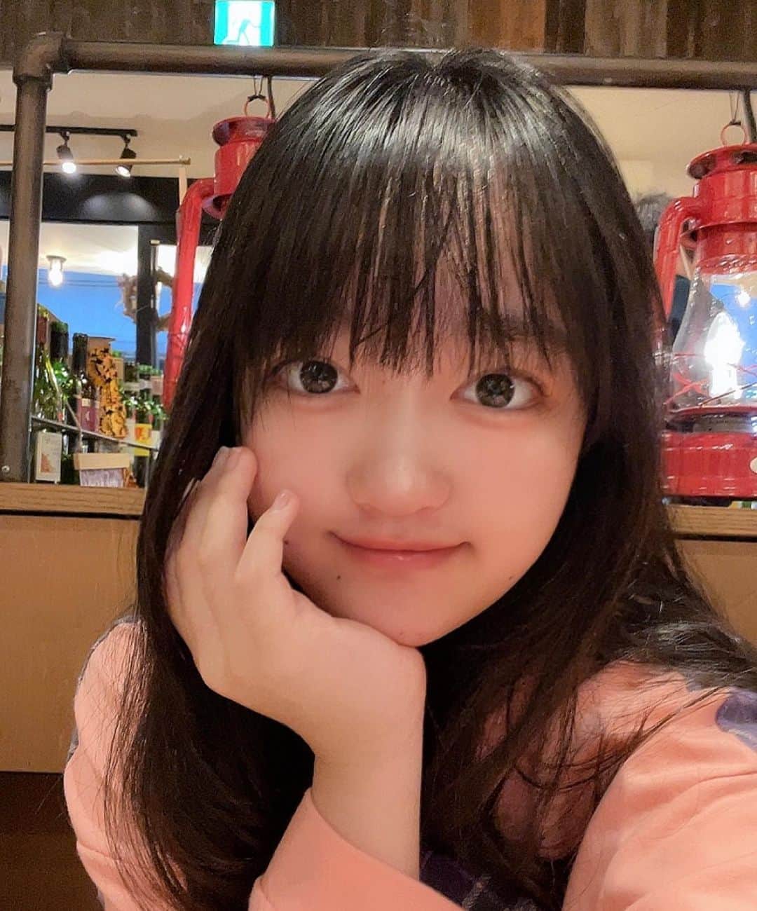 高梨ねねのインスタグラム：「前髪長〜い(✂︎`•ω•)✂︎」