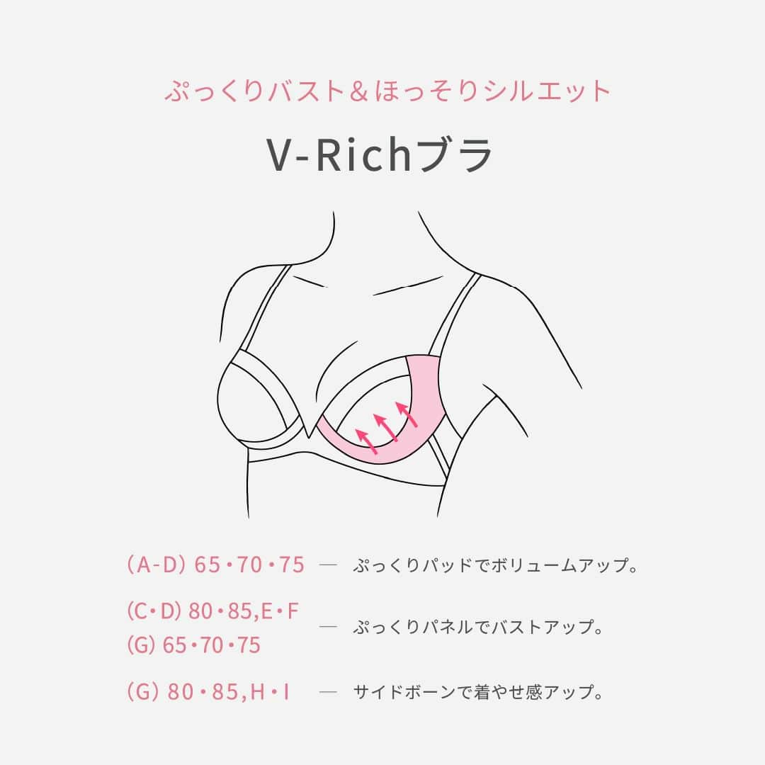 WACOAL_PARFAGEさんのインスタグラム写真 - (WACOAL_PARFAGEInstagram)「「V-Richブラ」はパルファージュだけのオリジナル。 バストをぷっくり、脇すっきりのシルエットに。  ■ブラジャー〈V-Richブラ〉 BCL743  #wacoal_parfage #wacoal #パルファージュ #ワコール #ランジェリー #かわいい下着 #ブラジャー #VRichブラ #レース #インナー #大人かわいい #大人カジュアル #新作 #新色」10月17日 17時40分 - wacoal_parfage