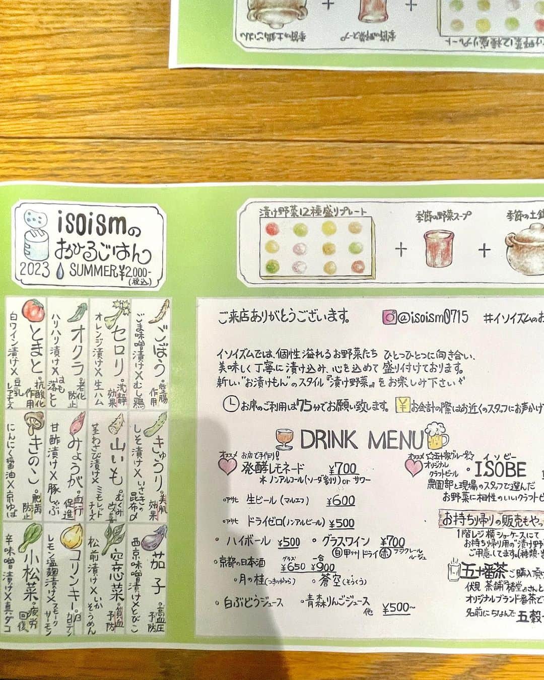 藤崎奈々子さんのインスタグラム写真 - (藤崎奈々子Instagram)「⁡ 京都で可愛くて美味しかった 漬け野菜 イソイズム @isoism0715  ⁡ お昼のランチは 漬け野菜12種プレート 季節の野菜スープ 季節野菜の炊き込みご飯 ・ ここは、細かい説明は要らない 目で楽しむご飯だと思う ⁡ とにかく可愛くて、テンションの上がるランチでした！ 味もお漬物好きさんには凄く美味しいと思う♡  発酵レモネードも美味しいので、ぜひ飲んでみてね！ ・ 京都駅からすぐ近くなので、京都旅行の行きか帰りにぜひ食べに行って欲しいお店 ・ #小旅行 #旅行好き #旅行好き女子 #大人旅 #京都グルメ #京都ランチ  #カメラ旅 #女子旅 #国内旅行 #ナナタビ #旅好き #京都駅グルメ  #ナナコタビ #京都タワー #京都旅行」10月17日 18時29分 - nanakofujisaki
