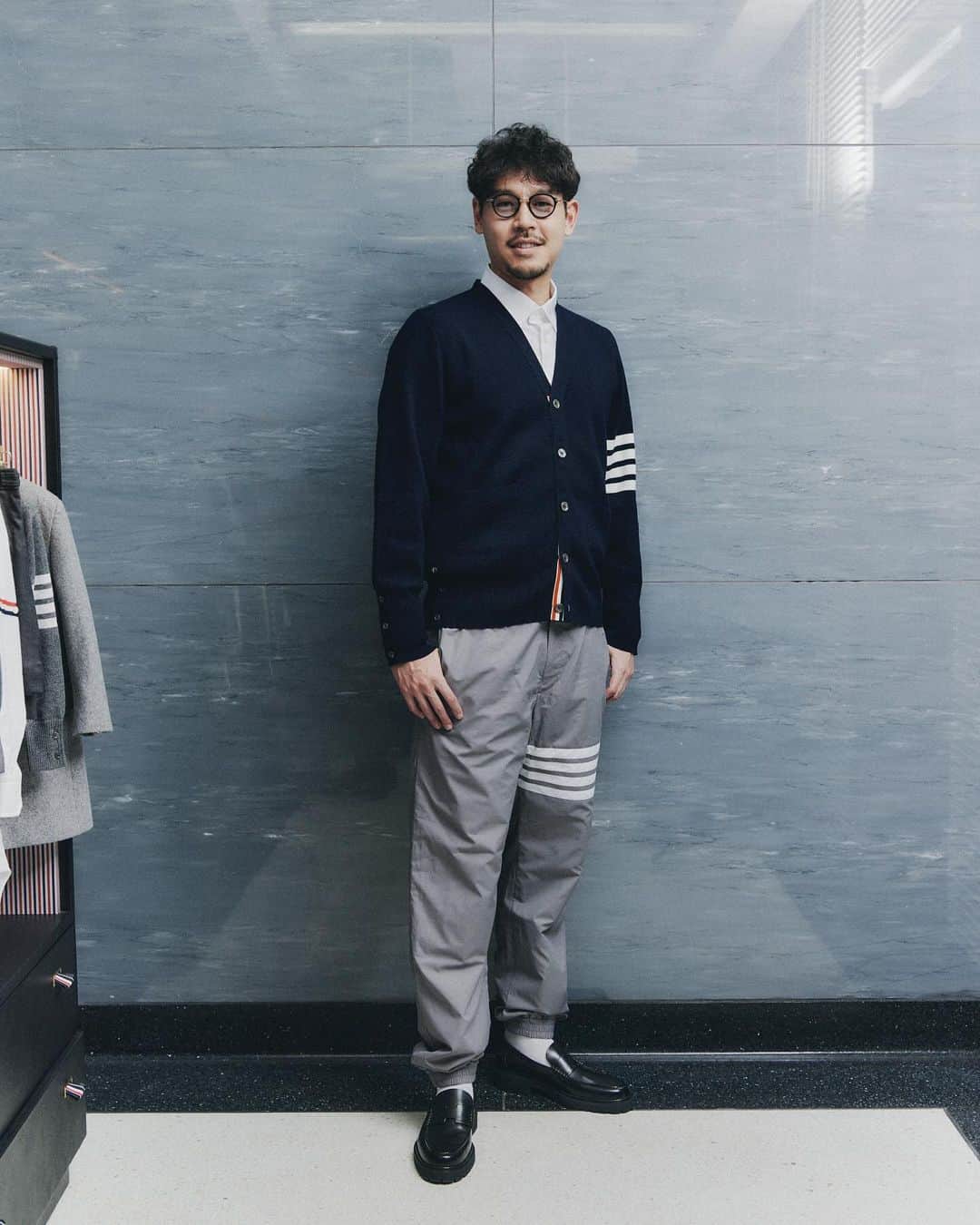 長谷川惠一のインスタグラム：「THOM BROWNEのパーティーに招待していただきました🤵🏻‍♂️  トムブラウンご本人にもお会いでき感激🤩  素敵な空間でした👏  ありがとうございました😊  #thombrowne」