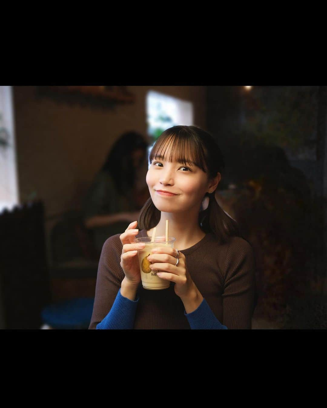 久保乃々花さんのインスタグラム写真 - (久保乃々花Instagram)「2023.10.04の思い出たち☕️  ツインテールきっとプライベートですることは最後だと思います。。笑  #fyp #ツインテール #中目黒カフェ #デニムコーデ #ニット #neelcafe」10月17日 20時00分 - kubononoka__gram