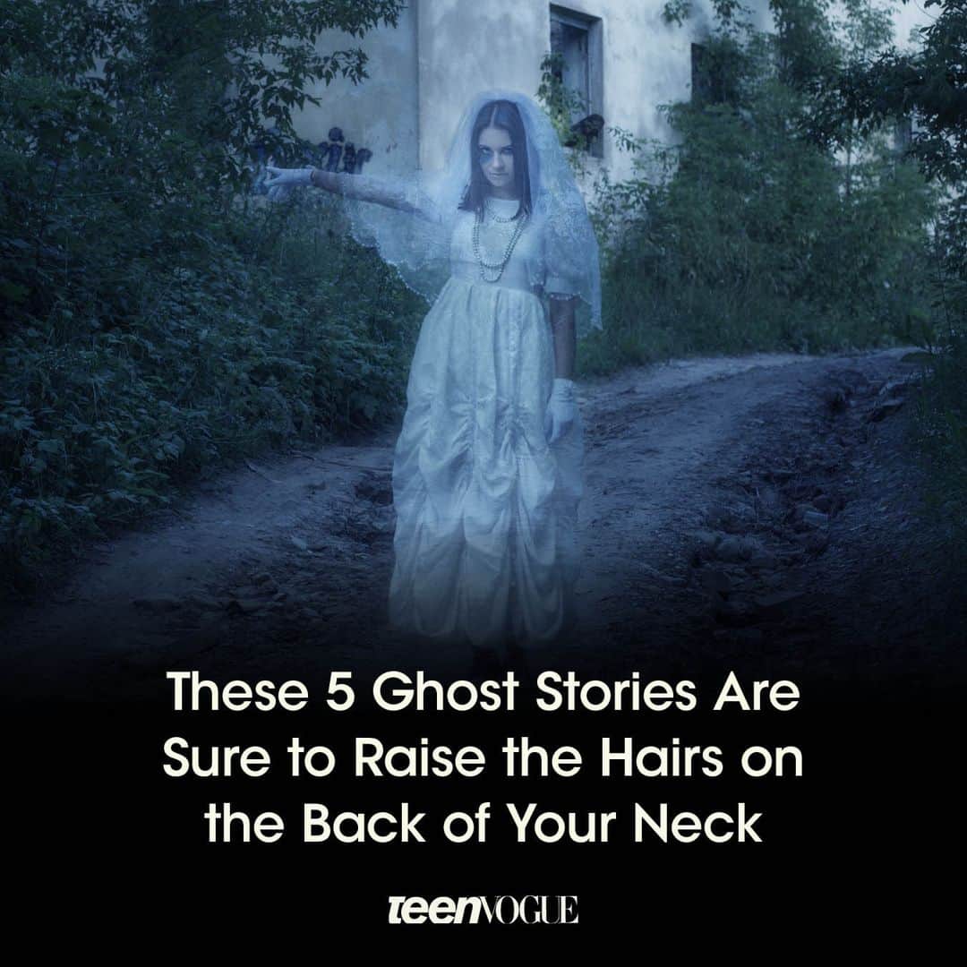 Teen Vogueのインスタグラム：「Whether or not you believe in ghosts is up to you, but the people involved in these anecdotes certainly won't be taking ghost stories lightly any time soon. 👀 Read their stories at the link in bio 👻  (📸: Getty Images)」