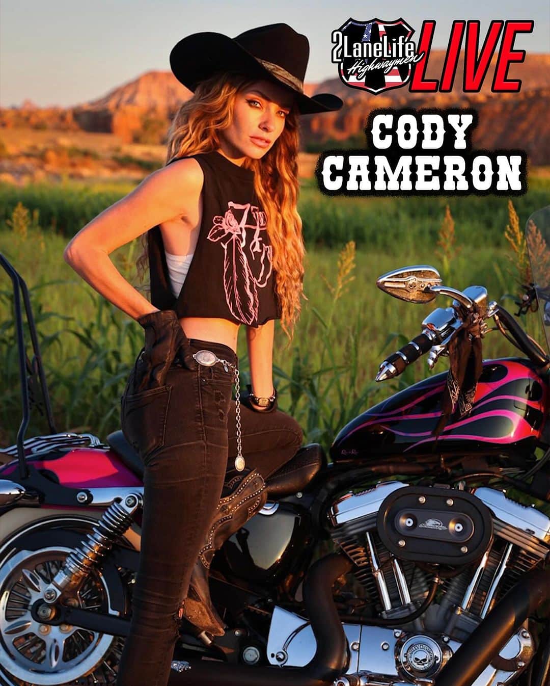 コーディー・レニー・キャメロンさんのインスタグラム写真 - (コーディー・レニー・キャメロンInstagram)「Join us this Thursday (10/19) at 4pm PST as we go live with @heyitscodee to share stories from her recent solo cross-country trip on two wheels to raise money for @wagmorpets   Cody is a rider, actor, stuntwoman, do-it-all and has some rad stories to share 📺   YouTube.com/2LaneLife  See you down the road..」10月18日 6時06分 - heyitscodee