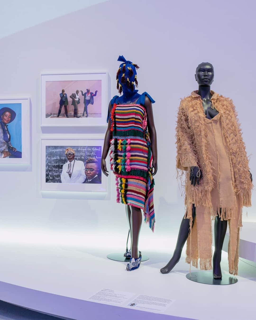 ブルックリン美術館さんのインスタグラム写真 - (ブルックリン美術館Instagram)「“I am not African because I was born in Africa, but because Africa was born in me.” Kwame Nkrumah, Prime Minister and President of Ghana, 1958⁠ ⁠ In the final section of Africa Fashion (pictured here), you are surrounded by twenty-first-century creativity from designers based in Africa, Europe, and the United States. African fashion creatives today are charting their own course, pushing boundaries, and opening up conversations around culture, race, gender, and sexuality while challenging assumptions about who Africans are and what African fashions can be.  ⁠ See the artisanal craftsmanship and cutting-edge design during this final week of #AfricaFashionBkM with extended hours throughout the weekend. Learn more at the link in our bio.⁠ ⁠ 📷 Installation view, Africa Fashion. Brooklyn Museum, June 23–October 22, 2023. (Photo: Danny Perez)⁠ ⁠ #BrooklynMuseum #AfricaFashion #fashion #nyc」10月17日 22時00分 - brooklynmuseum