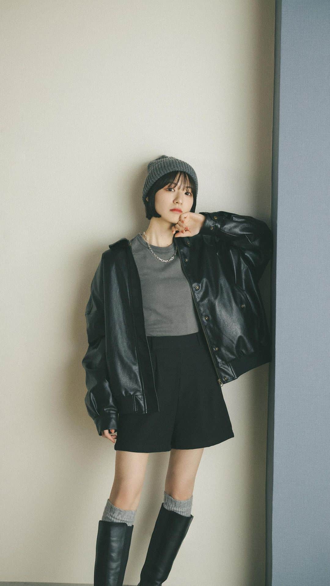 のインスタグラム：「📷✨  #MIELCRISHUNANT #冬服 #ショート #ショートヘア #ボブ #ショートボブ」