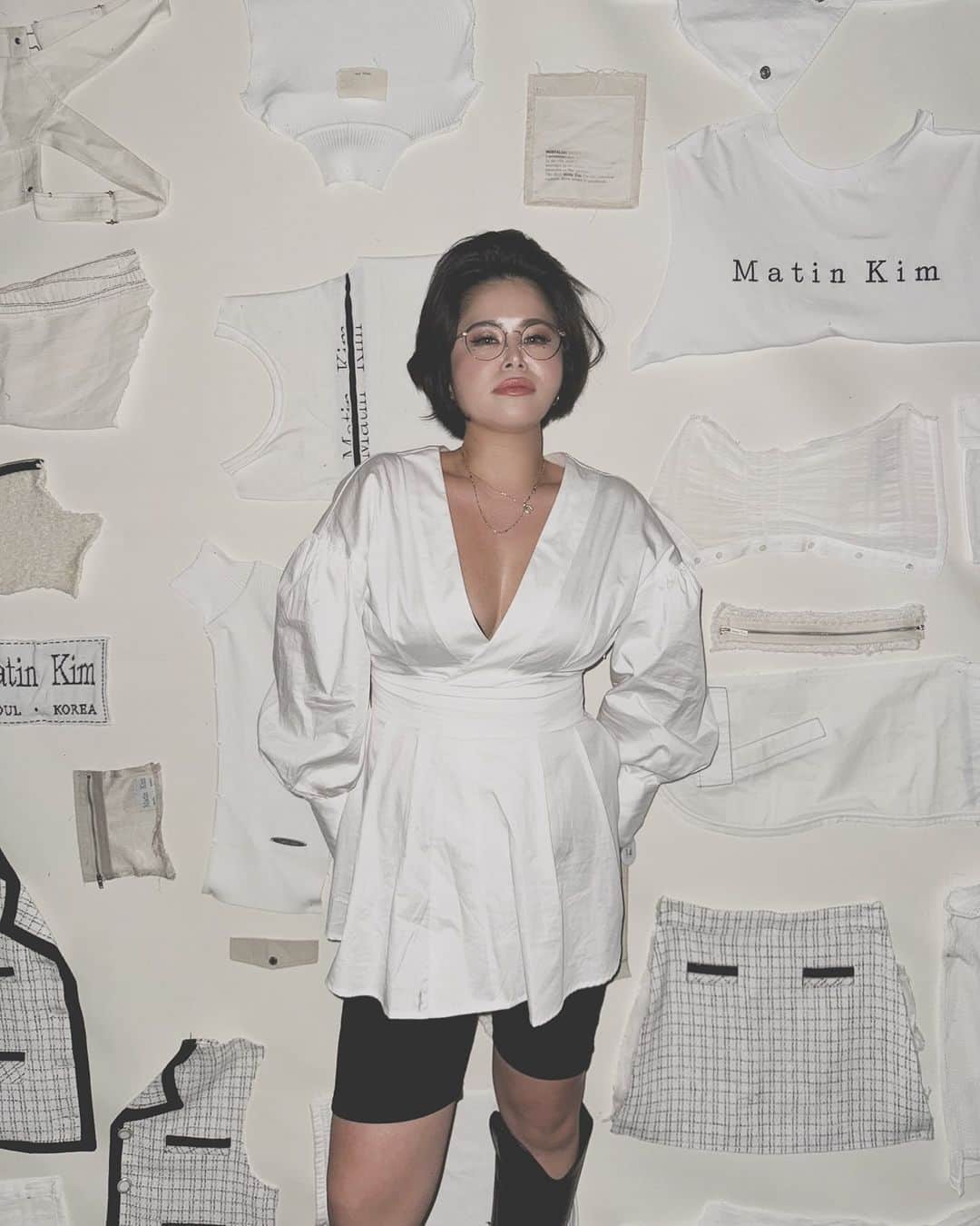 金子若菜のインスタグラム：「⠀ @matinkim_magazine 🕊️  POP UP STORE/10/18(水)～10/29(日) 📍渋谷PARCO 3F  #matinkim  #マーティンキム #PR」