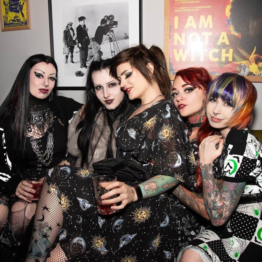 Kerrang!さんのインスタグラム写真 - (Kerrang!Instagram)「With @hellbunnyofficial throwing a huge, swanky party in London for their 20th anniversary last month, we meet their long-time designers to talk retro fashion, taking inspiration from the ’90s grunge scene and icons like Amy Lee and Nova Twins, and being the number-one alt. clothing brand designed to make everyone happy 🖤  Read more at the link in bio 🔗  📸: Queen Riot Productions, Isobel G Creative, Spiked Photography」10月17日 22時06分 - kerrangmagazine_