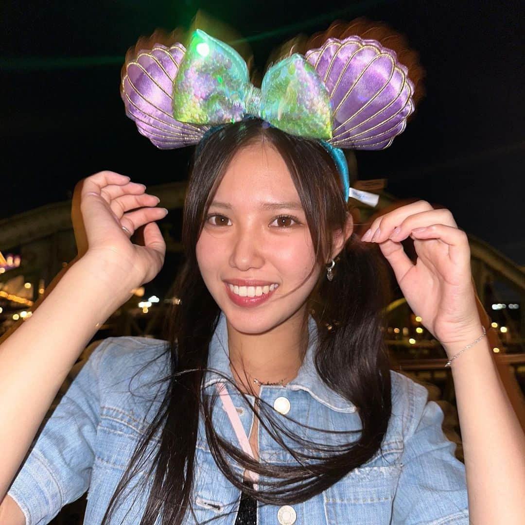 増田小春のインスタグラム：「🏰🐭🎃  9月に行ってきたの！ この日は、Disney Seaだよ💗  やっぱりだいすきだいすき！！  タワー・オブ・テラー頑張って乗るけど いつも足ガクガクで泣きそうになる💦💦  #disney #disneysea #tokyodisneysea #夢の国 #リーナベル #マーメイド #こはる」